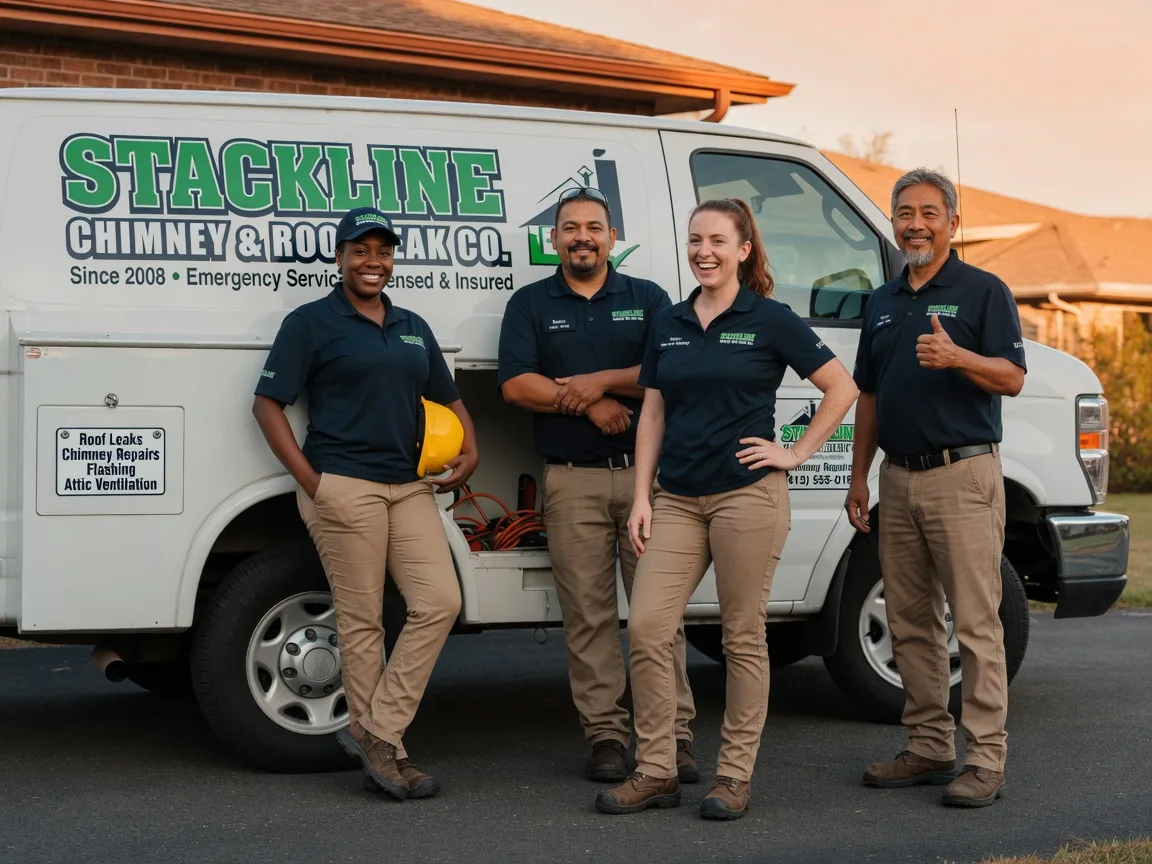 Chimney flashing repair company in Bensalem, PA